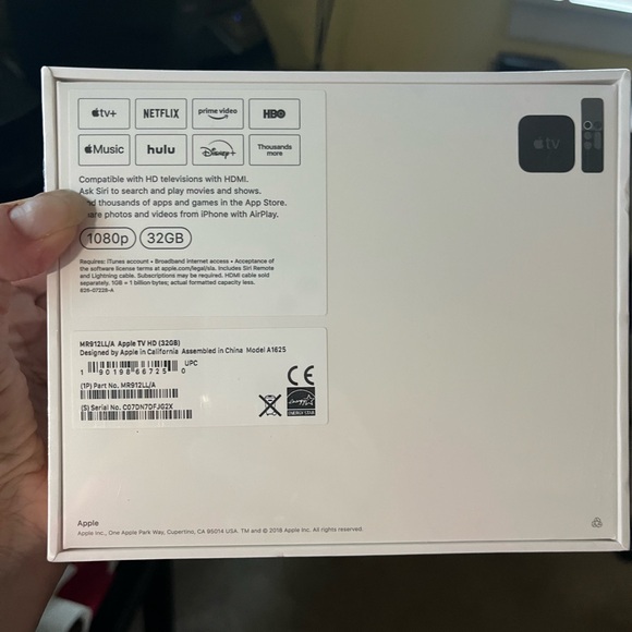 Apple TV HD 32gb (Unopened!) - Picture 2 of 2